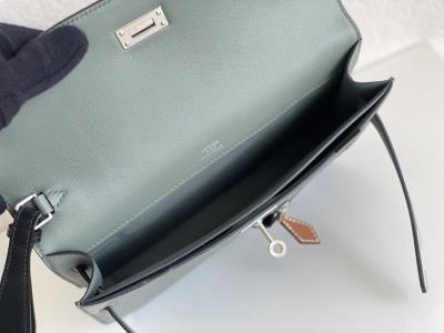 wholesale quality hermes kelly depeches colormatic swift plomb noir